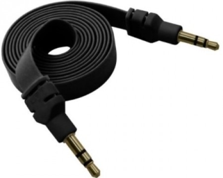 FAST ASIA Kabl audio 3.5mm M/M 1m crni