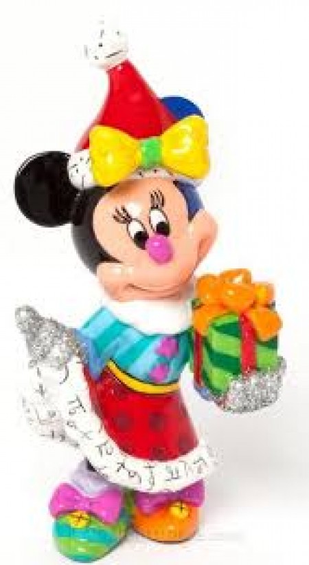 Minnie Mouse with Present Mini Figurine (022507)
