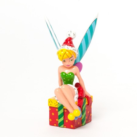 Tinker Bell Sitting on Present Mini Figurine (022508)
