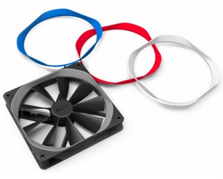 NZXT Aer Trim 140mm prsten za ventilator beli (RF-ACT14-W1)