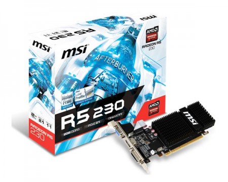 VGA PCIe MSI R5230-2GD3H LP