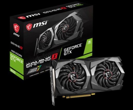 VGA PCIe MSI GTX 1650 GAMING X 4G