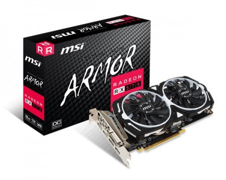 VGA PCIe MSI RX 570 ARMOR 8G OC