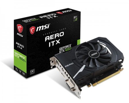 VGA PCIe MSI GTX 1050 TI AERO ITX 4G OCV1