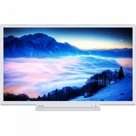 Toshiba 32W3864DG LED TV 32 HD Ready, SMART, T2, white, uni-stand
