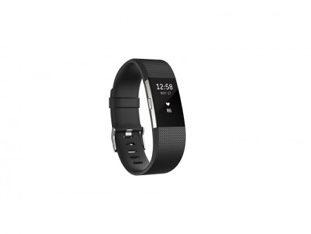 Fitbit Charge 2 Black Silver L