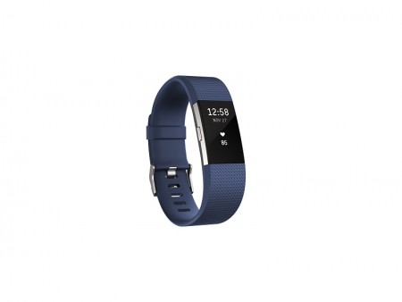Fitbit Charge 2 Blue Silver L
