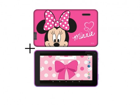 eSTAR Themed Tablet Minnie Mouse 7 ARM A7 QC 1.3GHz1GB8GB0.3MPWiFiAndroid 7.1Futrola