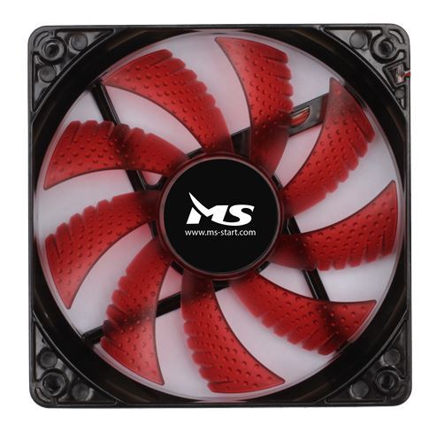 COOLER CASE MS RED LED 12CM FAN